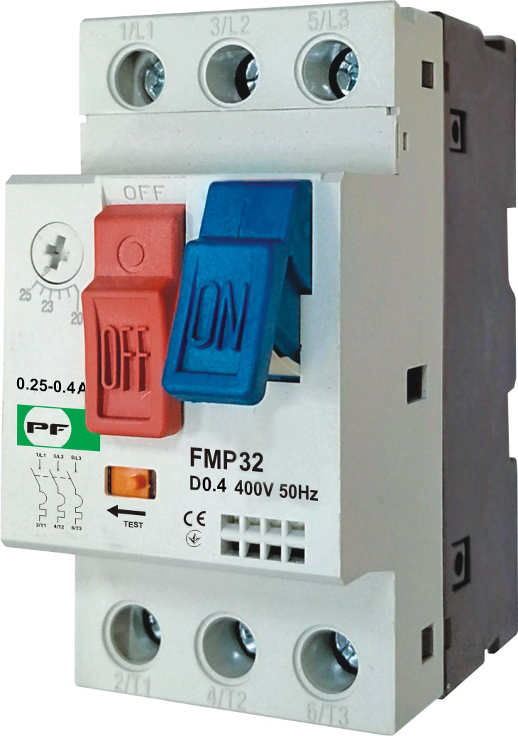 Wyłącznik silnikowy FMP 0.25-0.4A