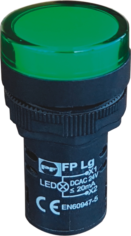 Lampka kontrolna FPL230GN (zielona) 230V AC/DC