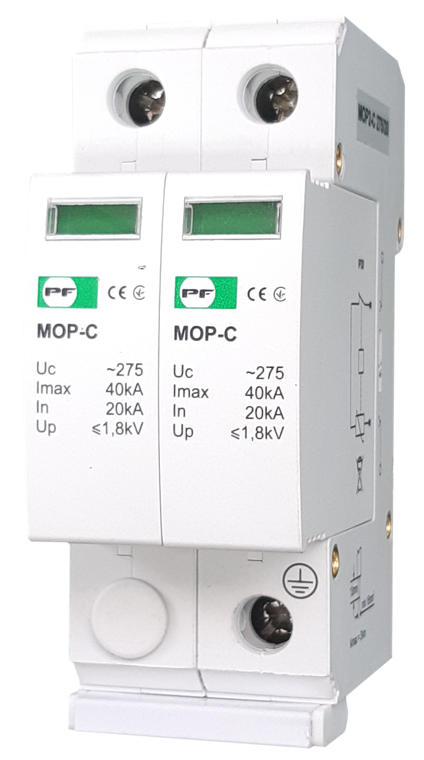 Ogranicznik przepięć MOP 2P -C 275/20 prądu przemiennego